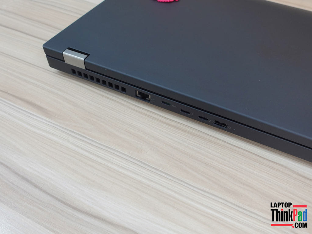 Đầy đủ cổng kết nối trên THinkpad T15G RTX2070