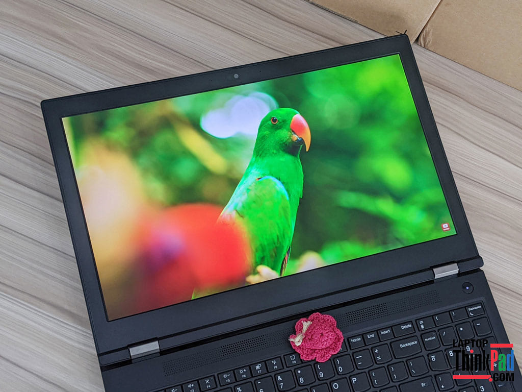 Tấm nền IPS trên Thinkpad T15G rtx2070 chuyên cho đồ họa.